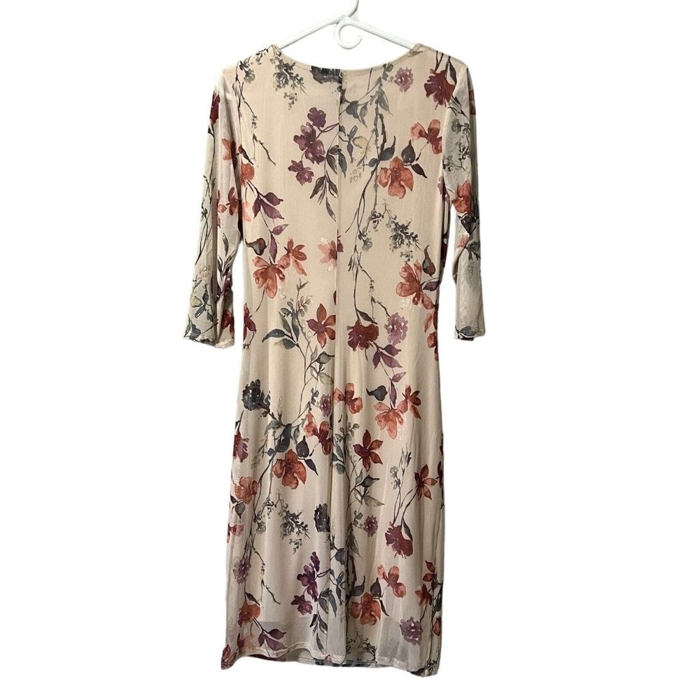 Kate And Lily NWT Floral Dress Size 10p Boho Summer Chic Wedding Formal Party - Picture 2 of 15